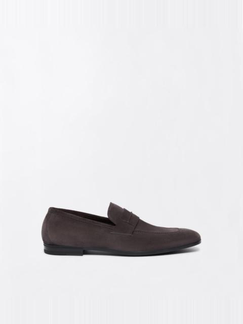 TOM FORD SUEDE SEAN PENNY LOAFER