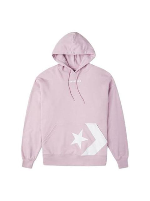 Converse (WMNS) Converse Star Chevron Pocket Hoodie 'Pink' 10023083-A02