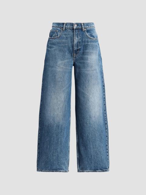 Polo Ralph Lauren Women's Cay Wash Wide-Leg Jeans - Blue