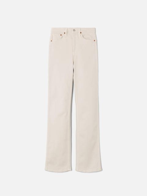 RE/DONE Comfort Stretch 90s High Rise Loose - Vintage White