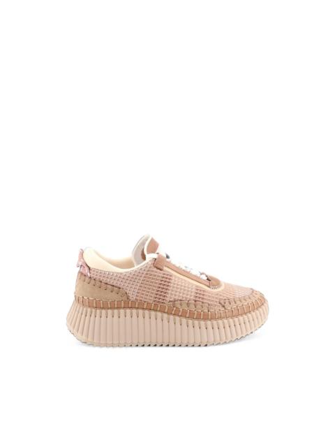 Chloé Nama whipstitched sneakers