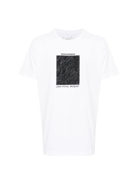 MAHARISHI logo-print cotton T-shirt