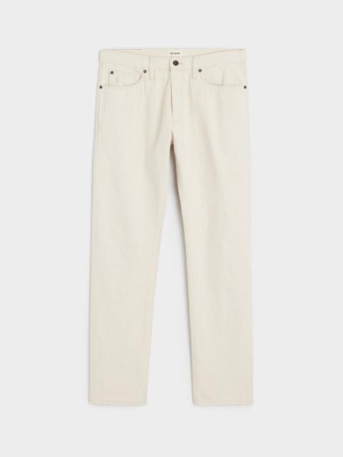 TODD SNYDER Slim Lightweight Japanese Selvedge Jean in Canvas