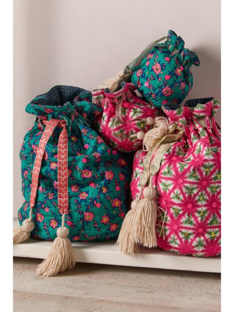 FREE PEOPLE Tassel Tidings Gift Sack