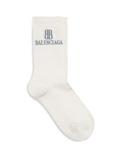 BALENCIAGA Women's Nano Socks - Dirty White
