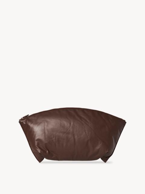 The Row XL Dante Clutch in Leather