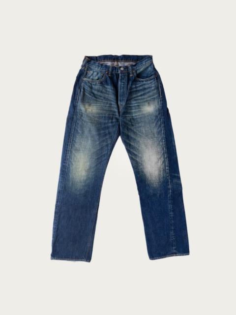 FULLCOUNT 1344-0105 - "More Than Real" Wide Denim - Indigo Blue
