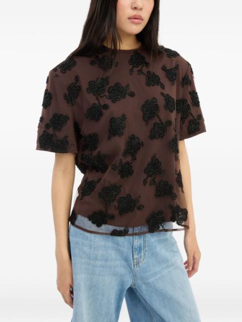 ROTATE beaded oversized top