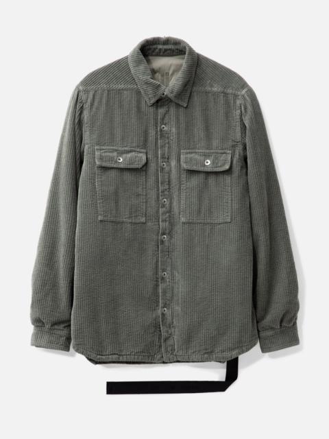 Rick Owens DRKSHDW CORDUROY OUTERSHIRT