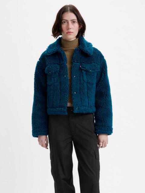 BABY BUBBLE SHERPA TRUCKER JACKET