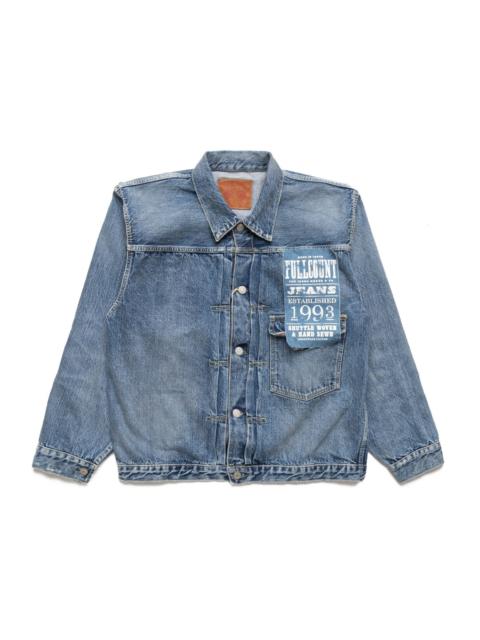 FULLCOUNT 2978-2107US Type 1 Denim Jacket (US Limited) WWll Denim - Dartford