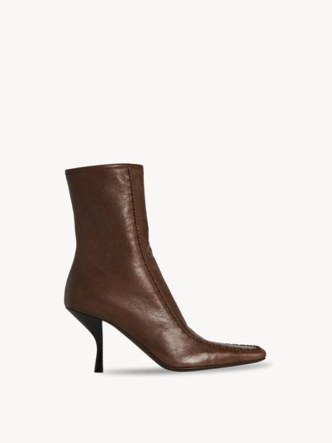 The Row Romy Ankle Boot in Leather
