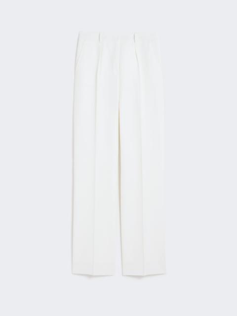 Max Mara ADIGE1234 Straight gabardine wool trousers