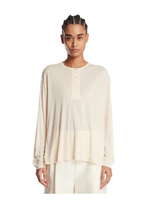 Studio Nicholson Beige Rutas Long-Sleeve T-Shirt