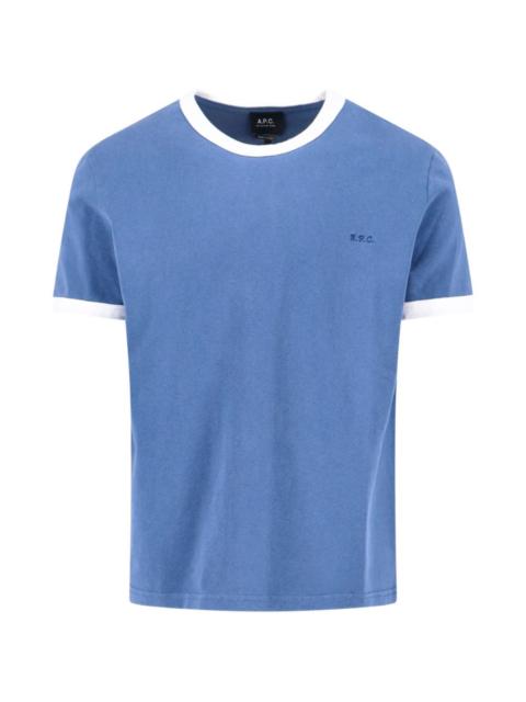 A.P.C. logo T-shirt