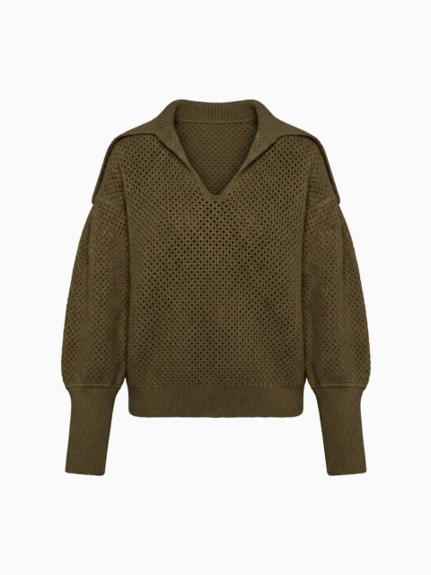 ULLA JOHNSON Lila Wool Knit Pullover
