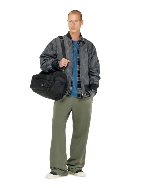 Diesel COTTON SWEATPANTS WITH DESTROYED EFFECT