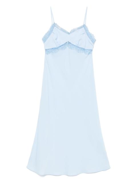 VIVETTA lace-trim midi dress
