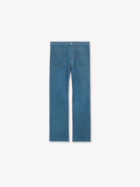 KENZO Straight pants in japanese denim
