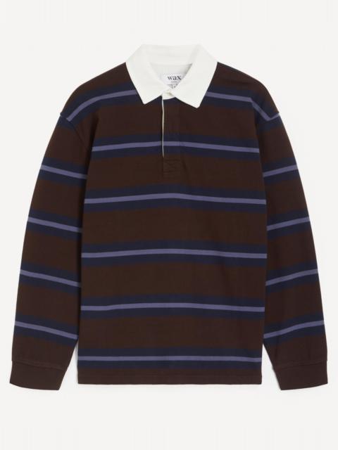 Wax London Rowhill Mirror Stripe Rugby Shirt
