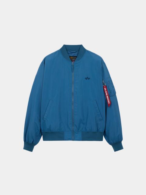 ALPHA INDUSTRIES LOGO L-2B HUNTER RELAXED FLIGHT JACKET