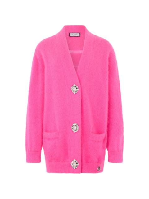 PHILIPP PLEIN hexagon embellished cardigan