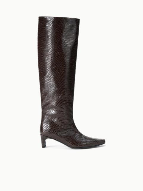 STAUD STAUD WALLY BOOT ESPRESSO SNAKE