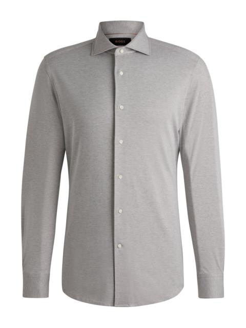 BOSS SLIM-FIT SHIRT IN A STRETCH-COTTON