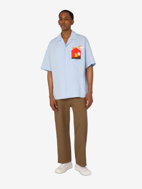 Moschino COTTON POPLIN SHIRT ARCHIVE
