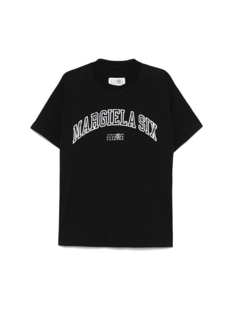 MM6 Maison Margiela Varsity-print T-shirt