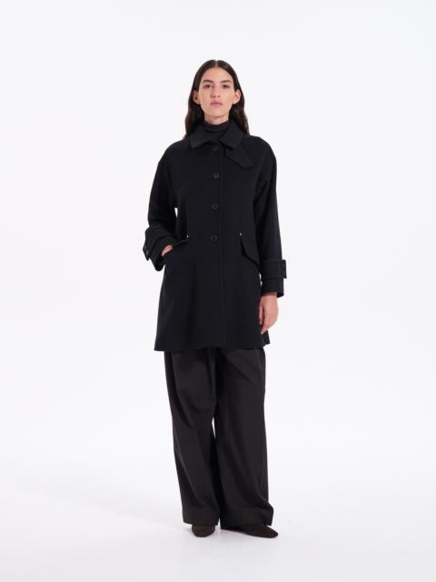 Mackintosh Humbie Slim Cashmere Wool Blend Coat