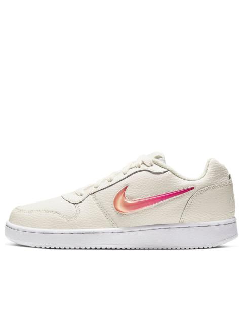 Nike (WMNS) Nike Ebernon Low Prem White/Pink AQ2232-100