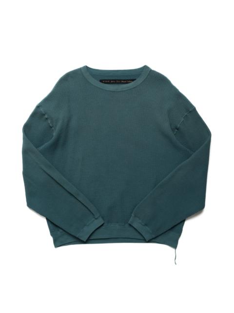 Kapital ECO Waffle BIG SWT - Turquoise