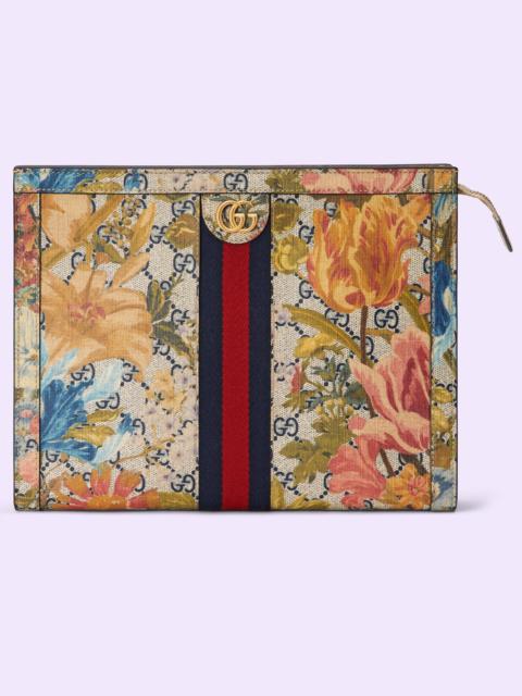 GUCCI Ophidia GG Flora pouch