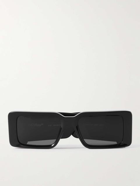 Milano Square-Frame Acetate Sunglasses
