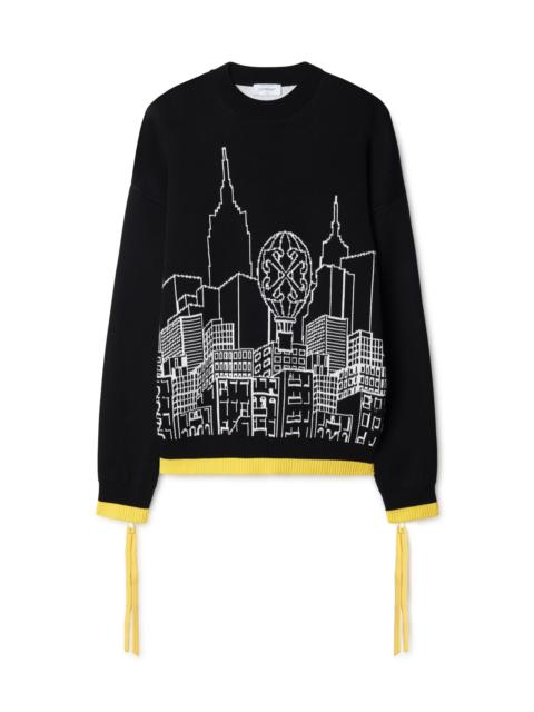 Off-White Skyline Knit Crewneck