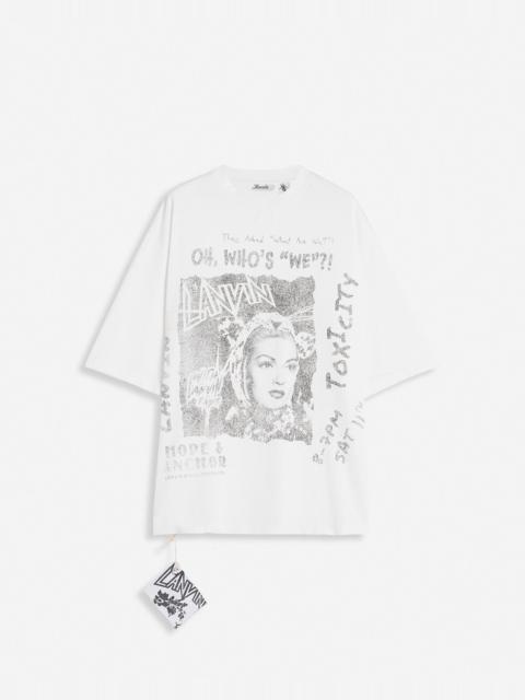 Lanvin LANVIN X FUTURE UNISEX LOOSE-FIT PRINTED T-SHIRT