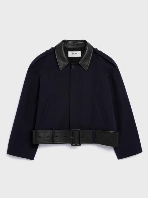 CELINE jacket IN COTTON AND WOOL GABARDINE