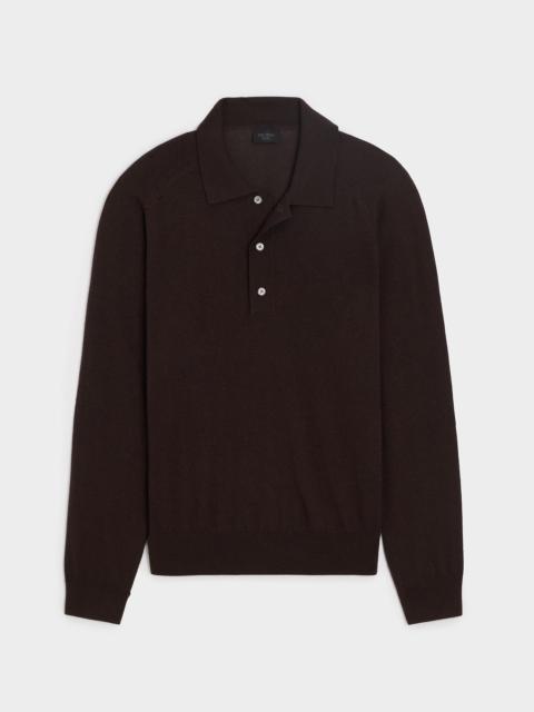 TODD SNYDER Merino Sweater Polo