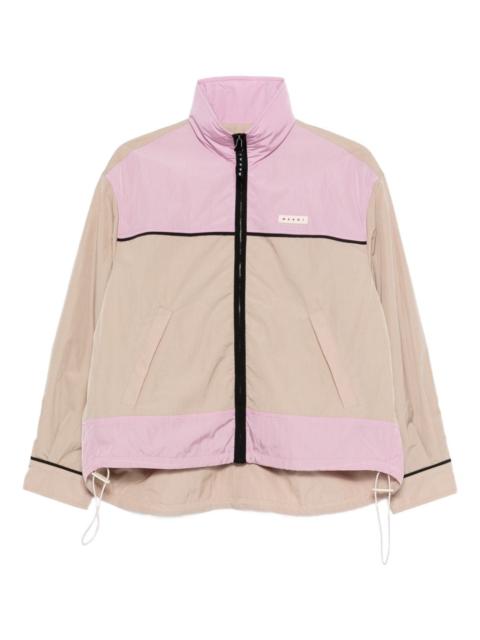 colourblock zip jacket