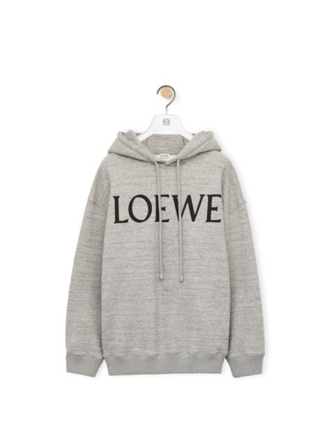 Loewe Oversized fit hoodie in cotton