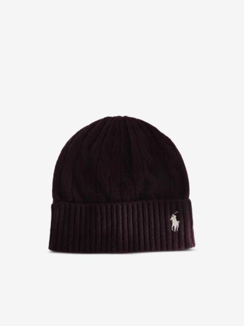 Polo Ralph Lauren cable-knit wool-cashmere beanie