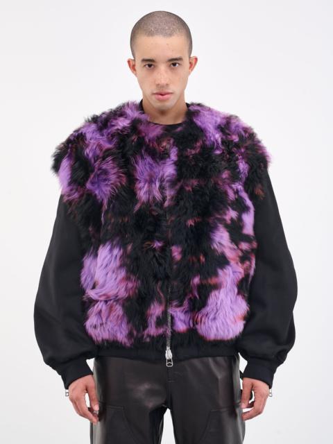 OAMC Tie-Dye Fur Jacket