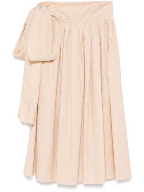 FABIANA FILIPPI pleated midi skirt