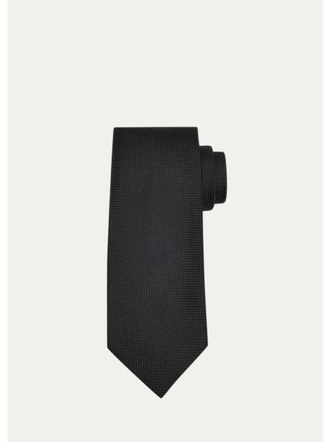 TOM FORD Men's Tonal Textured Silk Tie