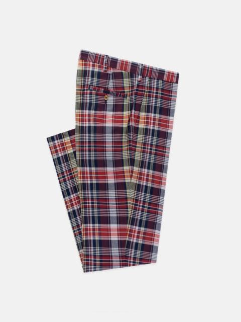 J. PRESS MADRAS TROUSERS