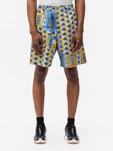 Cav Empt Zig-Pat Comfort Shorts in Blue