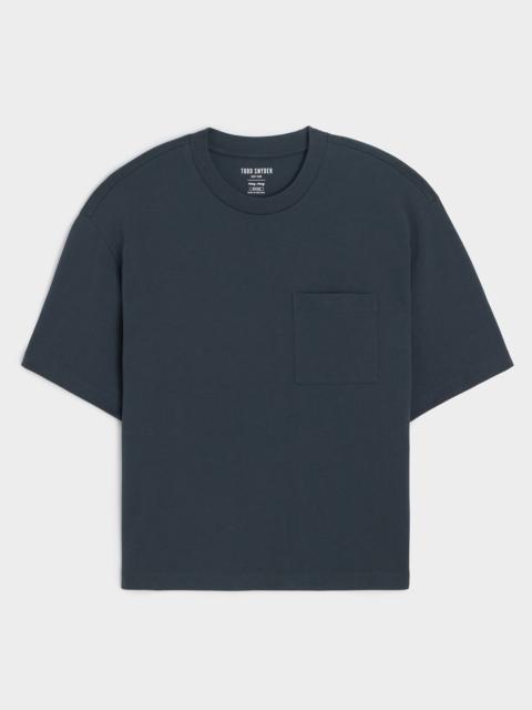 TODD SNYDER Boxy Jersey Tee