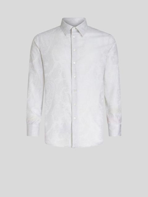 Etro PAISLEY JACQUARD COTTON SHIRT