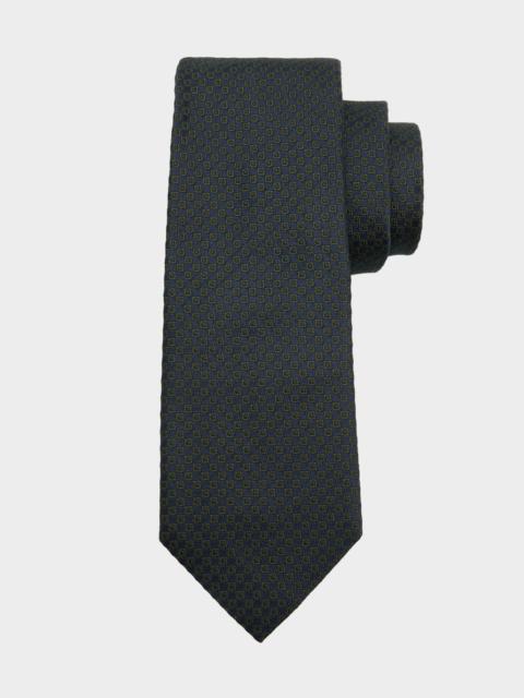 FERRAGAMO Men's Gancio Silk Tie